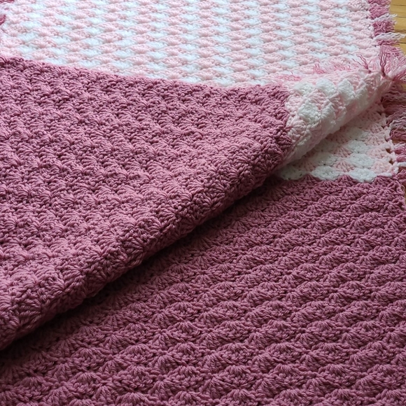 Vintage Shawl blanket wrap - Picture 2 of 5